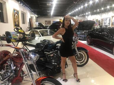 Celine Alva - Movie Star and Motorcycle Model
