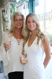 Shayna Sirkin and Kerrie Brunette at Perla Lichi Luxury Event