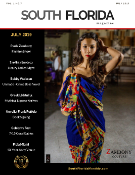 cover of south florida magazine july 2019 issue