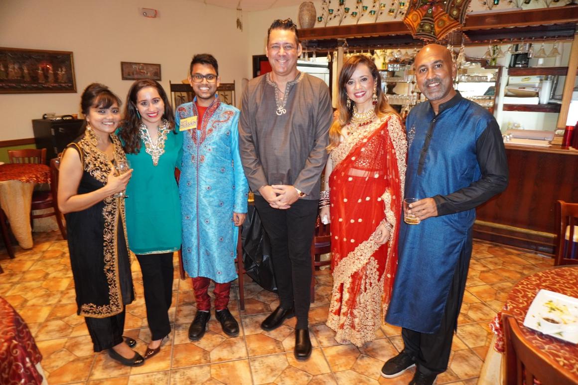 Bollywood Billionaires Event - July 20th, 2020 at The Palace in Davie, FL  photo courtesy of Ilmar Saar.  Jay Shapiro, Sayd Hussain and Guests