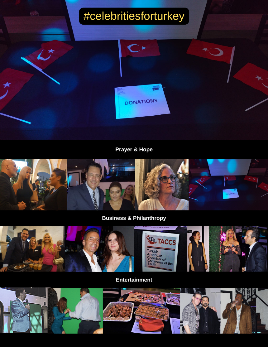 8 Annual South Florida Celebrity Fest - Celebrities for Turkish Relief - One 11 Boca Raton