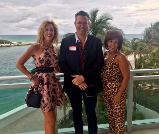 Lisa Dwoskin, Jay Shapiro and Lyn Eldridge (top 100 business women in America)