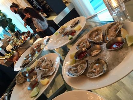 Oysters at Ritz Carlton - 3rd Annual South Florida Celebrity Fest 2019 Luxury Chamber of Commerce Bal Harbour