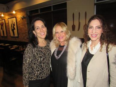 Tobi Rose Smith with Sue Migdal Tisch and friend at a Luxury Chamber of Commerce and Unicorn Childrens Foundation Networking Event, Temper Grille in Boca Raton, FL