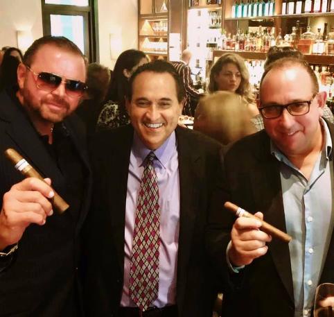ciro dapagio, franco fiore and dave iacovetti at fiola miami luxury chamber event