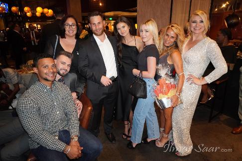 Festa Sardinia with South Florida Magazine and Luxury Chamber of Commerce - Ms. Florida, Dr. Maya Sarkisiyan, Society Scene Editor Charlotte Beasley, Stephene Klein and Mrs. Florida at Sardinia Enoteca, funds were raised for Alzheimers Association