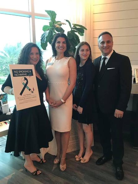 The Olstein Family of Never Start Initiative at Ritz Carlton Bal Harbour