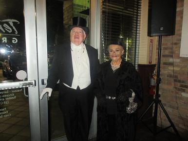 Major Jack Doyle and Mrs. Doyle at a Luxury Chamber of Commerce and Unicorn Childrens Foundation Networking Event, Temper Grille in Boca Raton, FL
