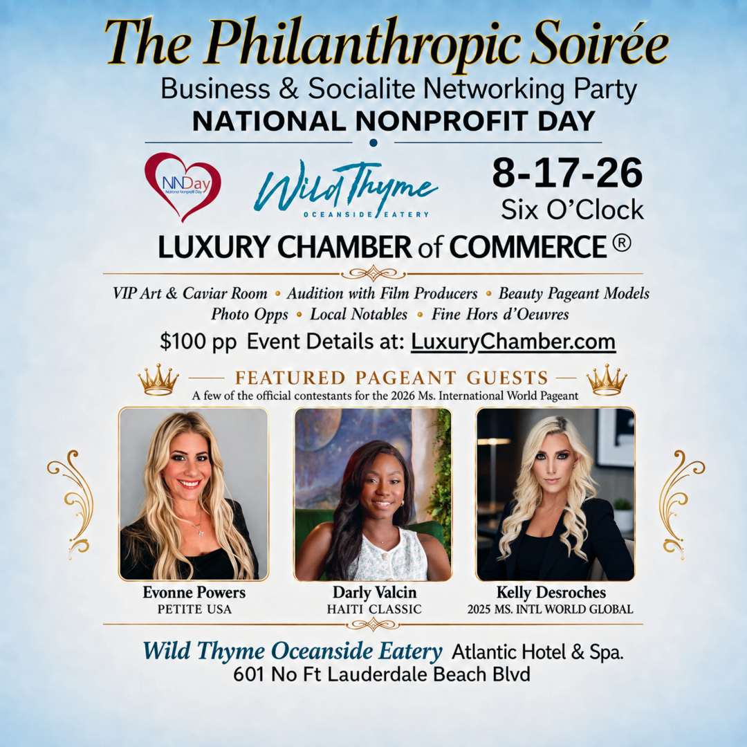 Wild Times Philanthropic Soiree - Fort Lauderdale, FL August 2026
