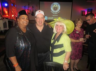 Dr Khalilah Ali, Ron Goldber and Charlotte Beasley