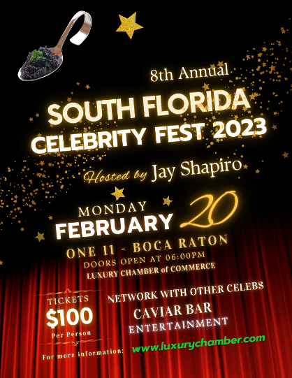 Eighth Annual South Florida Celebrity Fest - Boca Raton, FL