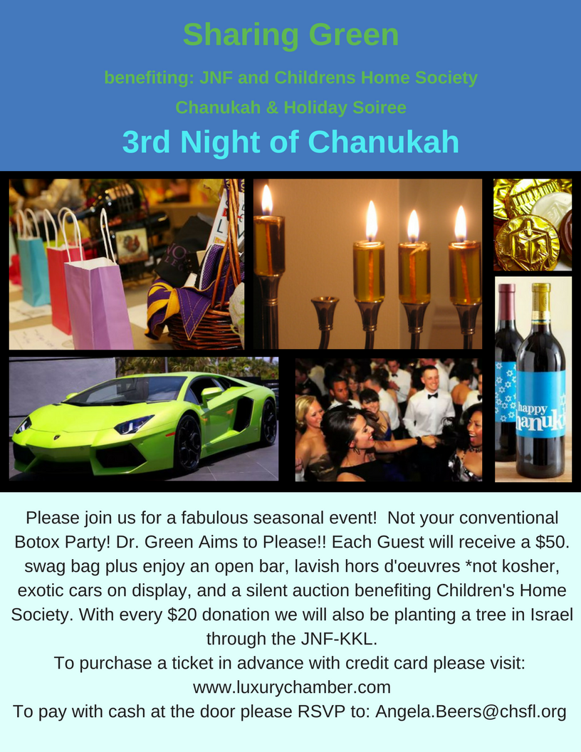 Deerfield Beach Chanukah Party 2017