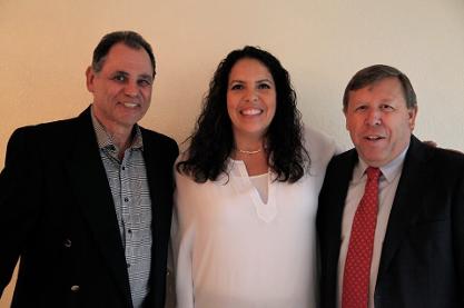 Left to Right: Dr.Michael Matone Baglino, Sara Severson & Gordon Tredgold