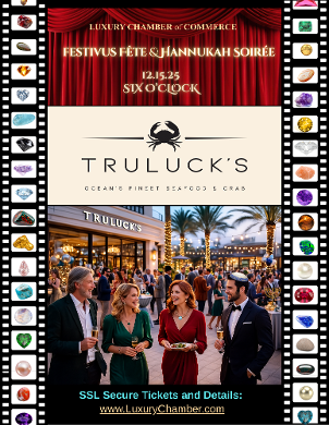 November 2025 Fort Lauderdale Luxury Chamber of Commerce Event - Truluck's on the Beach After Hourse Social Mixer - Things to do in Florida
