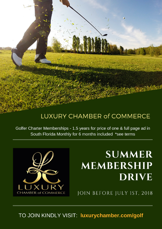 Woodfield Country Club Boca Raton - Doral PGA and Ballen Isles - Join Luxury Chamber's Golfers Division