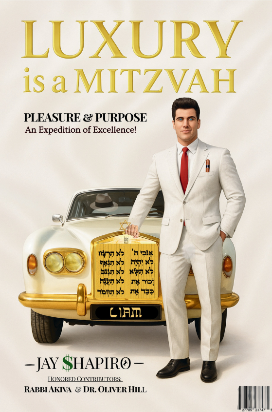 Luxury is a Mitzvah Book by Bestselling Author Jay Shapiro