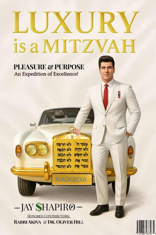 Luxury is a Mitzvah Book by Bestselling Author Jay Shapiro