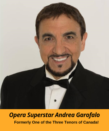 Opera Legend Andrea Garofalo of The Three Tenors
