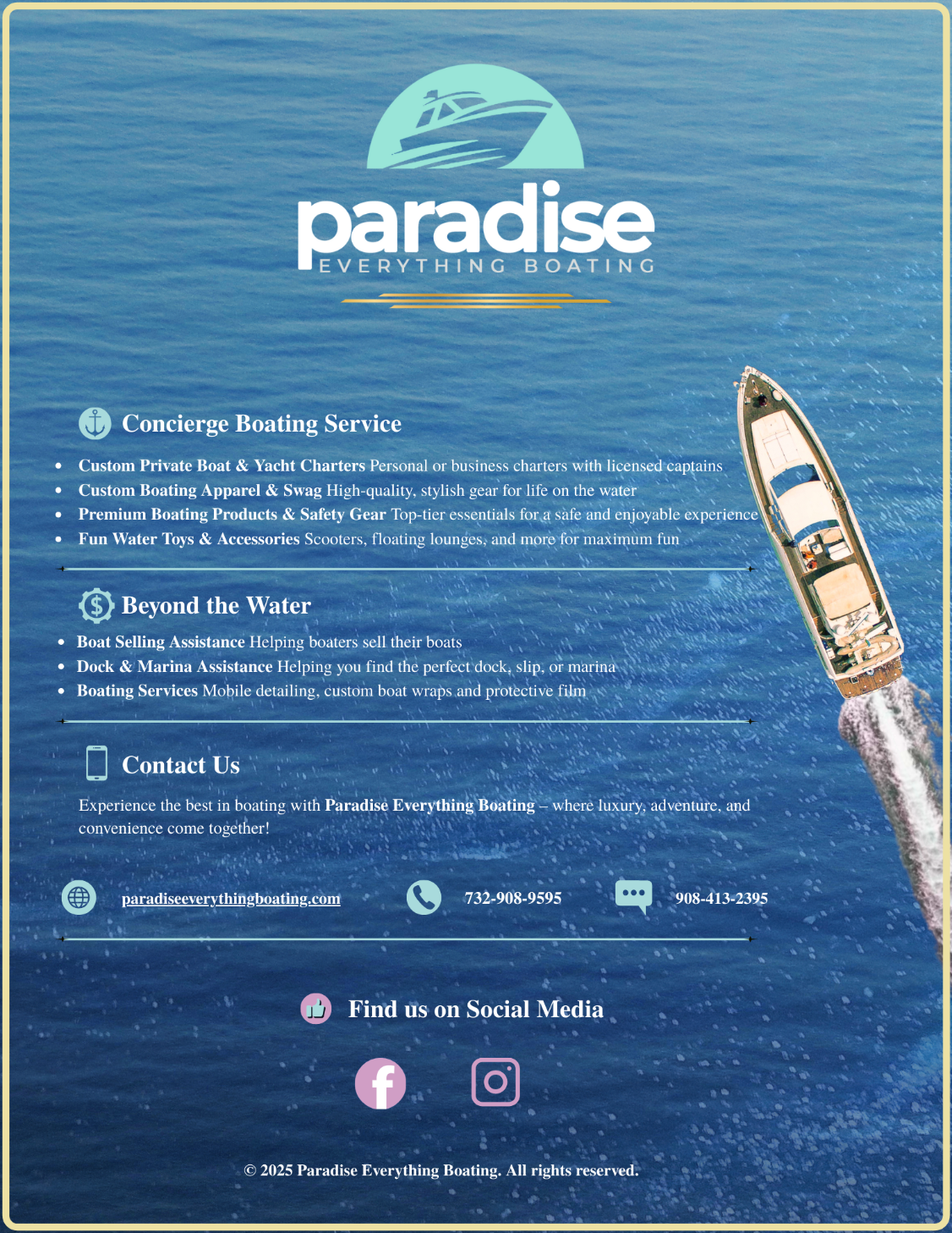 Paradise Everything Boating - Luxury Chamber of Commerce Members 2026