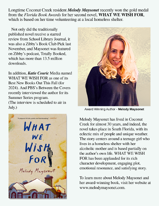 Melody Maysonet Book Signing Event June 16, 2025 Truluck's Fort Lauderdale