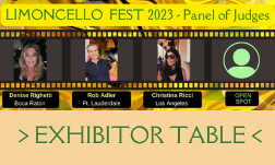 Limoncello Fest Exhibitor Table