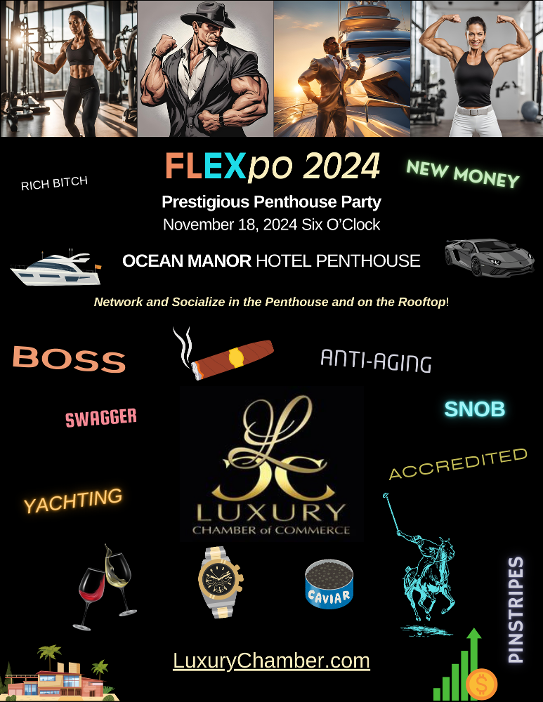 Prestigious Penthous Party - Luxury Chamber of Commerce - Fort Lauderdale